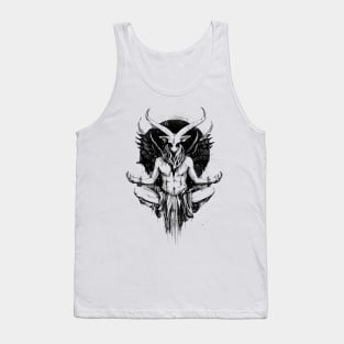 Baphomet Ascension Black Tank Top